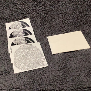 Set of 4 Mark Twain & Halley’s Comet Notecards