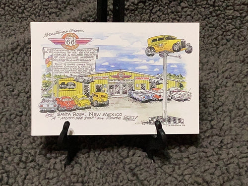 Rt 66 Route 66 Auto Museum Santa Rosa New Mexico