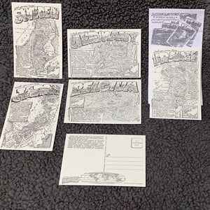 Country Post Card Set