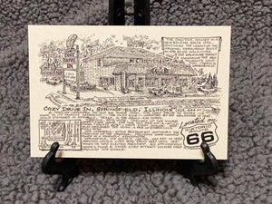 Rt 66 Cozy Dog Springfield Illinois New Cozy Dog, unnumbered