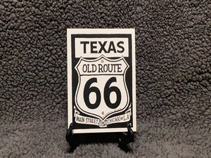 Rt 66 Texas Shield