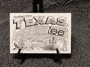 Rt 66 Texas Large Letter #35