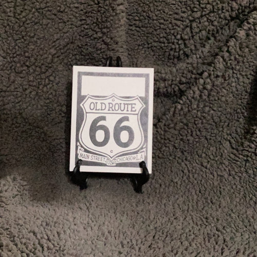 Blank Rt 66 Shield Sticker