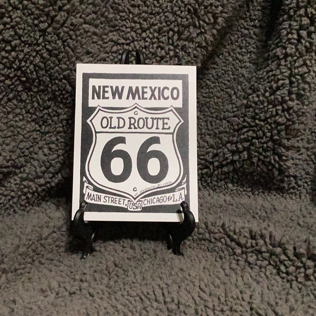 Rt 66 New Mexico Shield Sticker