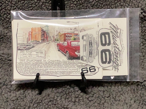 Rt 66 Mustangs on 66 Set