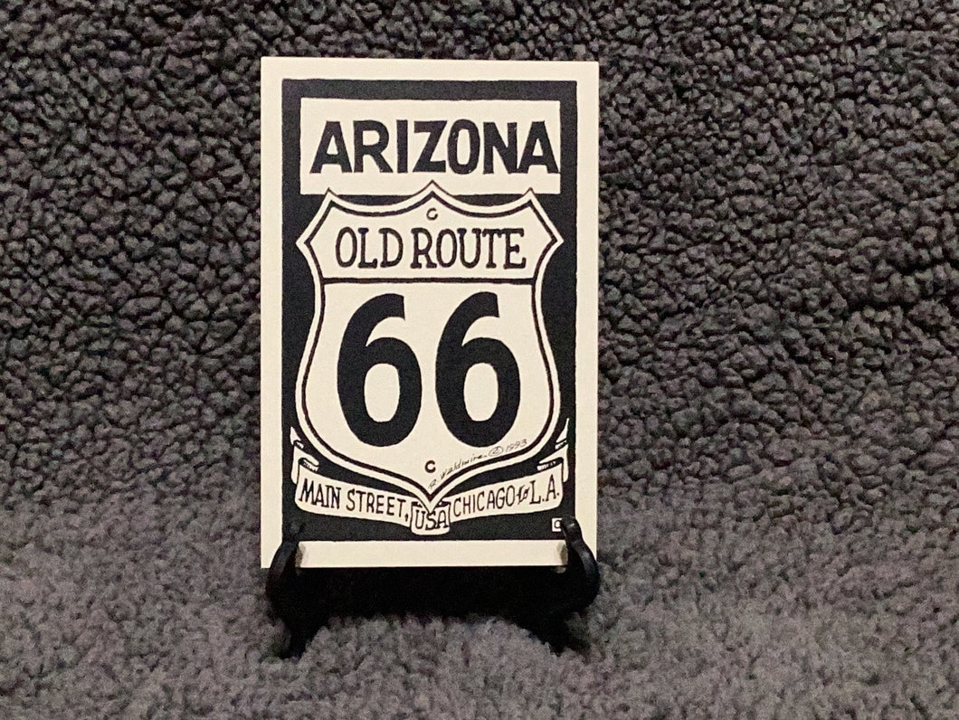 Rt 66 Arizona Shield