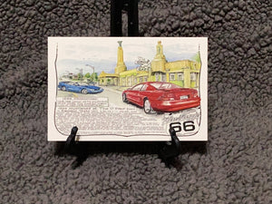 Rt 66 U-Drop Inn Mustangs Shamrock Texas