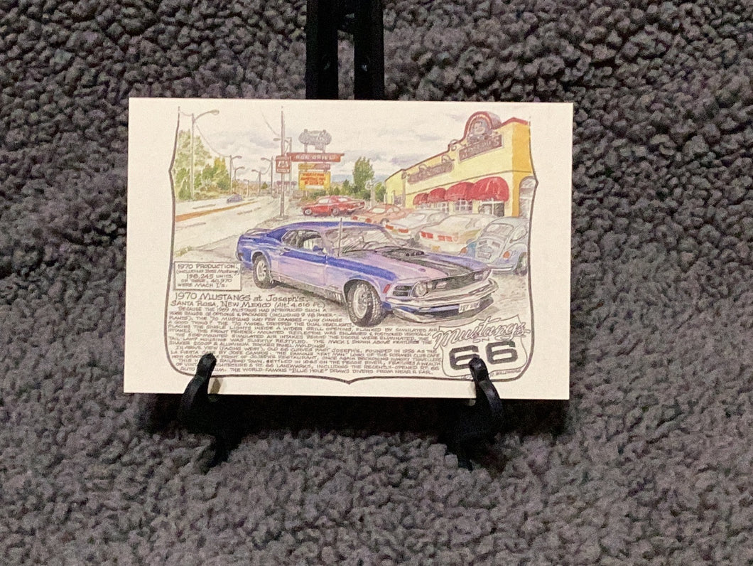 Rt 66 Joseph’s Bar & Grill Mustangs Santa Rosa New Mexico