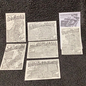 Country Post Card Set