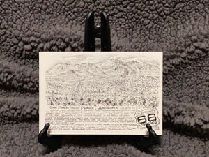 Rt 66 San Francisco Peaks Arizona, #72
